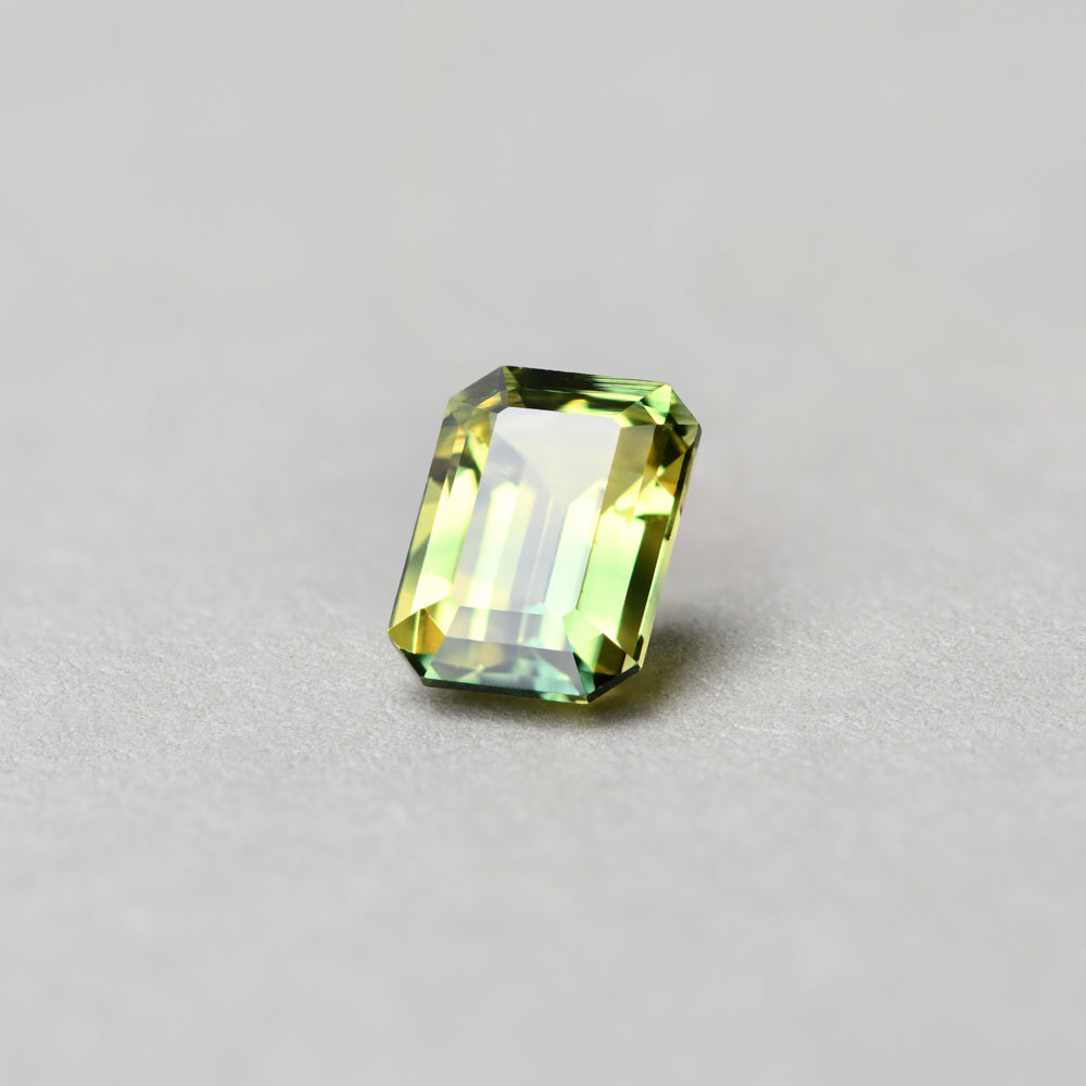 Australian Sapphire Emerald 1.29 Parti Yellow