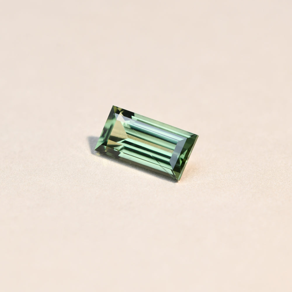 Australian Sapphire Baguette 1 Light Teal