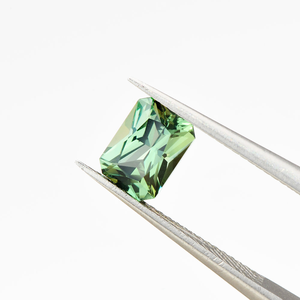 Australian Sapphire Radiant 1.2 Light Teal
