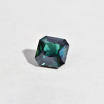 Australian Sapphire Square Radiant 4.65 Blueish Teal
