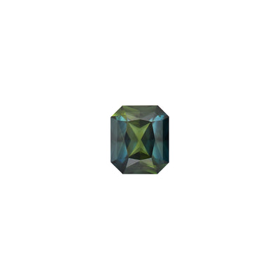 Australian Sapphire Radiant 1=1.60ct Blue