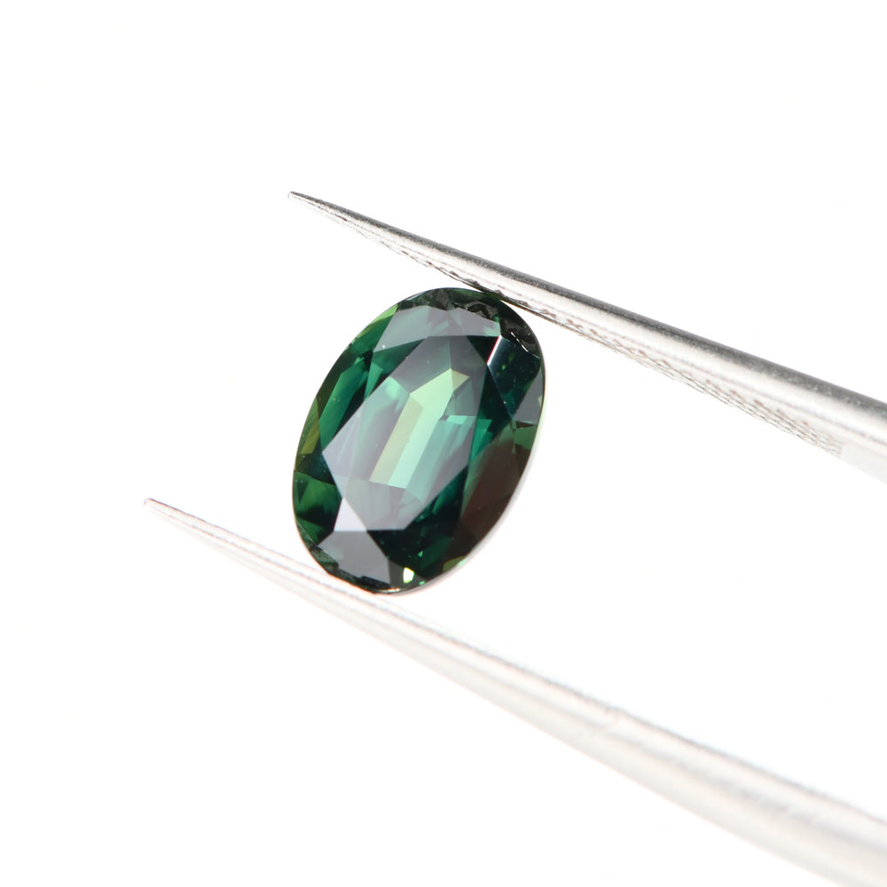 Australian Sapphire Oval 2.03 Teal