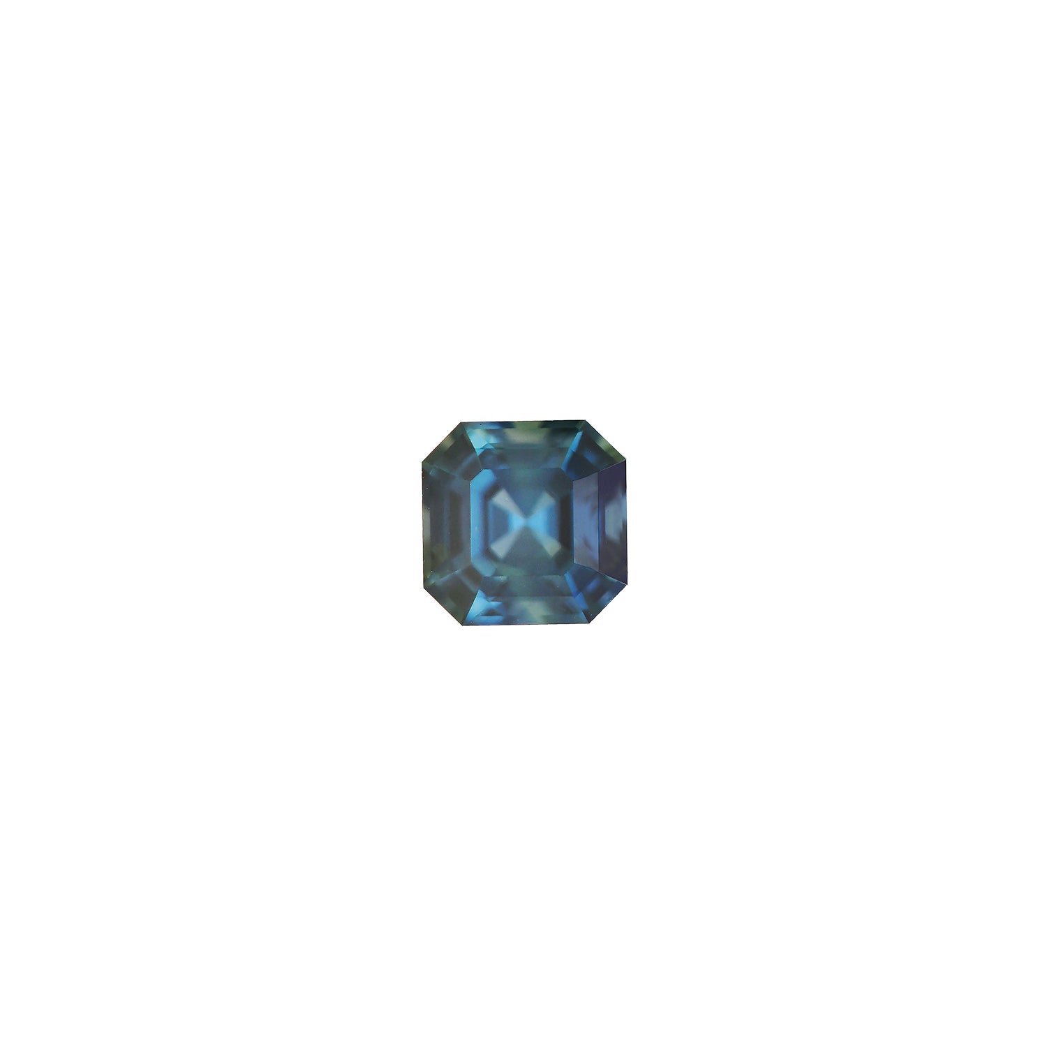 Australian Sapphire Square Emerald 1.05 Blue