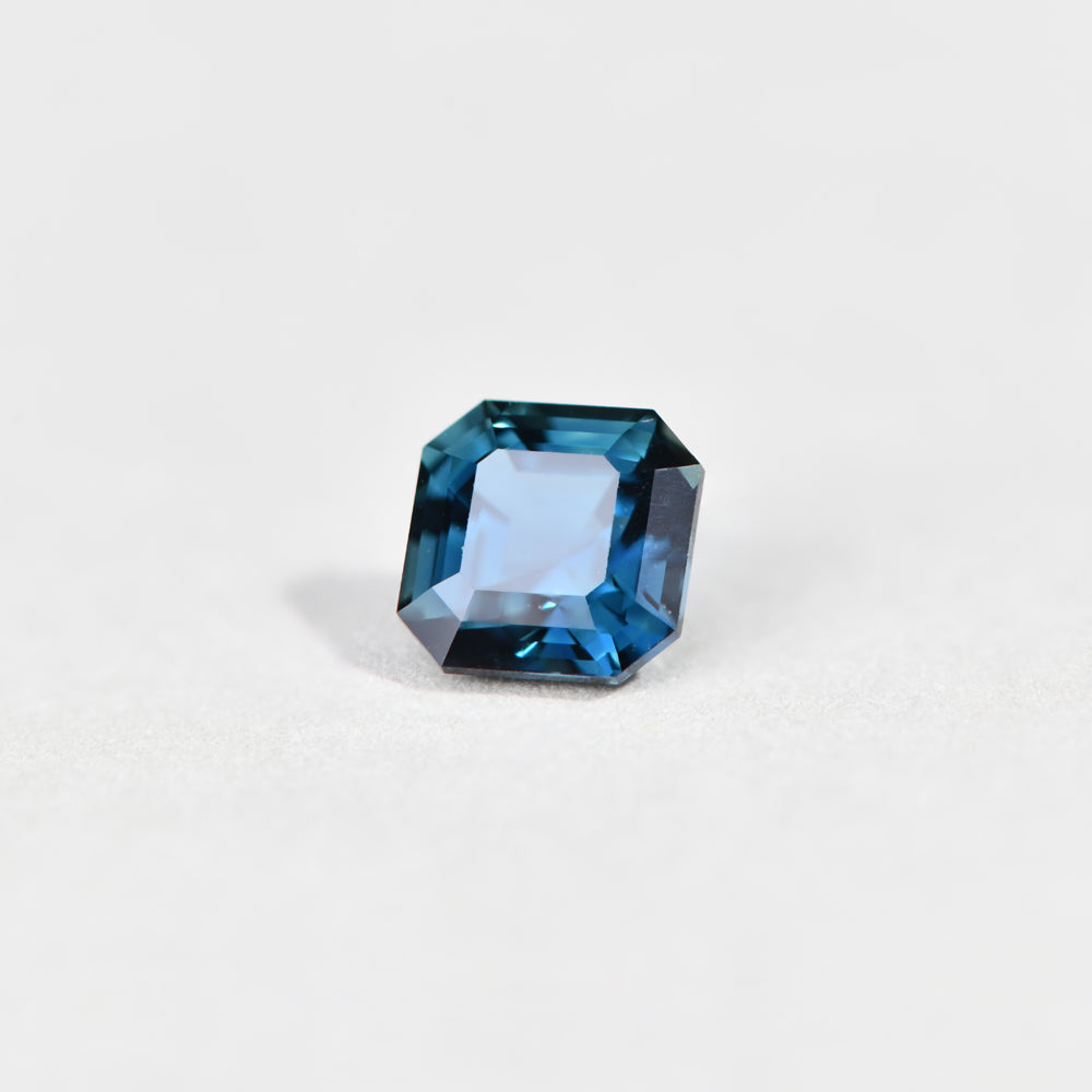 Australian Sapphire Square Emerald 1.05 Blue