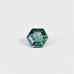 Australian Sapphire Hexagon 1.72 Teal