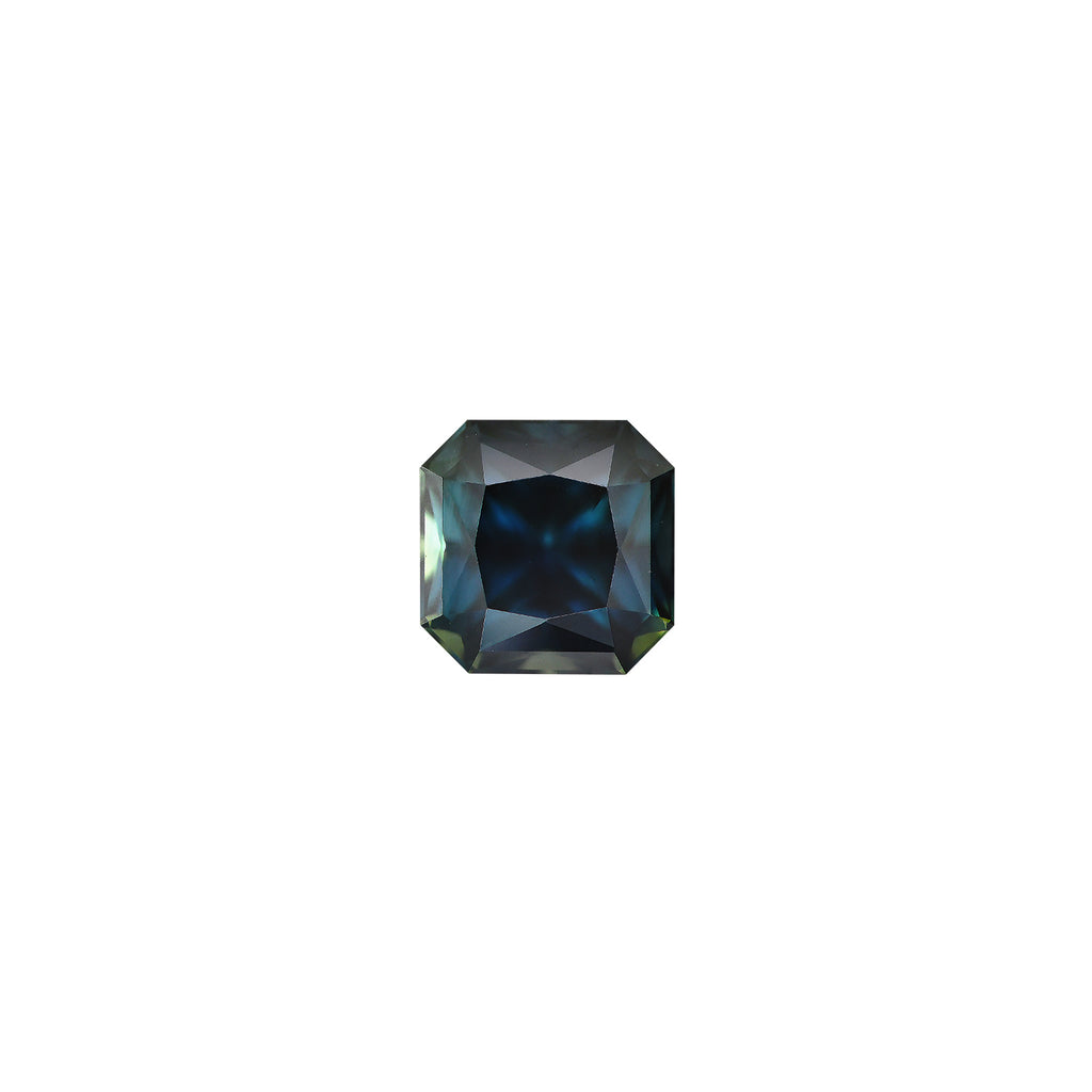 Australian Sapphire Square Radiant 2.36 Blue