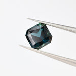 Australian Sapphire Square Radiant 2.36 Blue