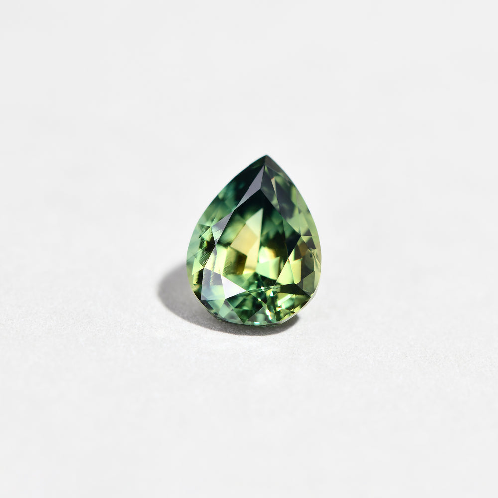 Australian Sapphire Pear 1.5 Parti