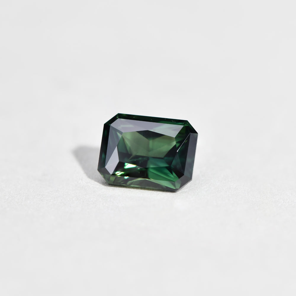 Australian Sapphire Radiant 1.84 Teal
