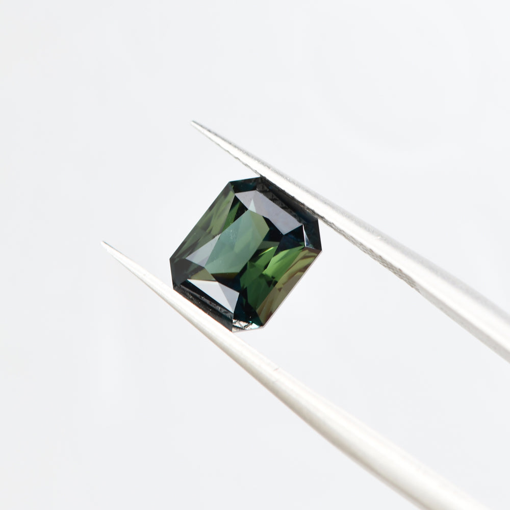 Australian Sapphire Radiant 1.84 Teal