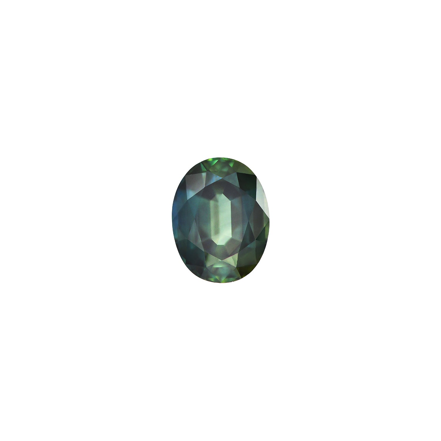 Australian Sapphire Oval 2.33 Blueish Teal