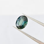 Australian Sapphire Oval 2.33 Blueish Teal
