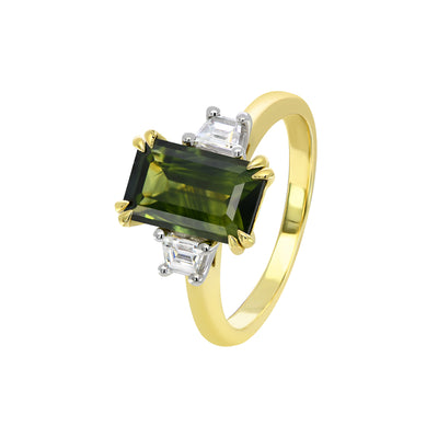 Lorne Emerald Sapphire Ring