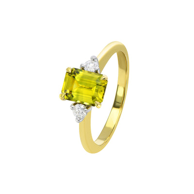 Endota Emerald Sapphire Ring