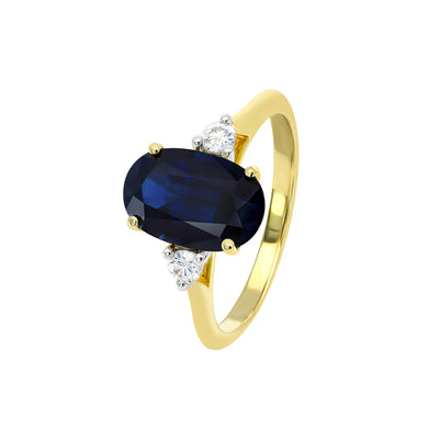 Endota Oval Sapphire Ring