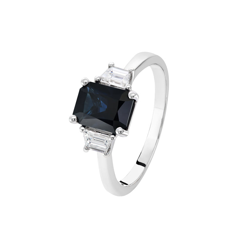 Lowe Radiant Sapphire Ring