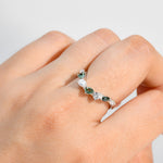 Enya Mixed Wedder Ring