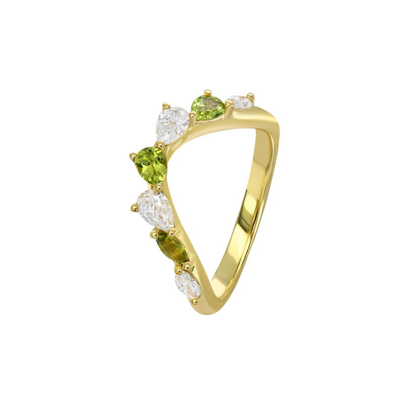 Enya Mixed Wedder Ring