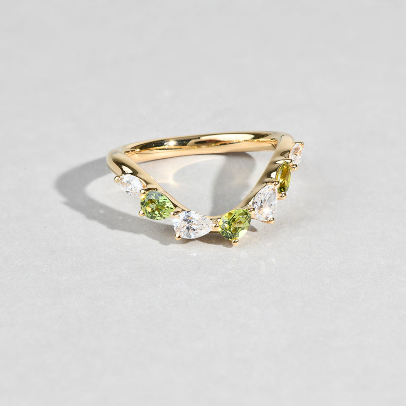 Enya Mixed Wedder Ring