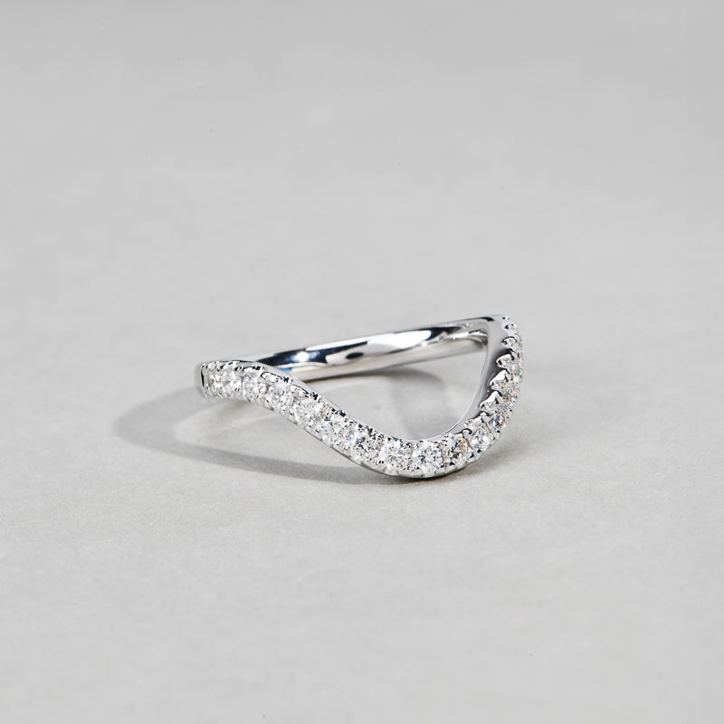 Elysia Pear Wedder Ring