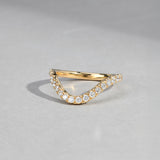 Elysia Emerald Wedder Ring