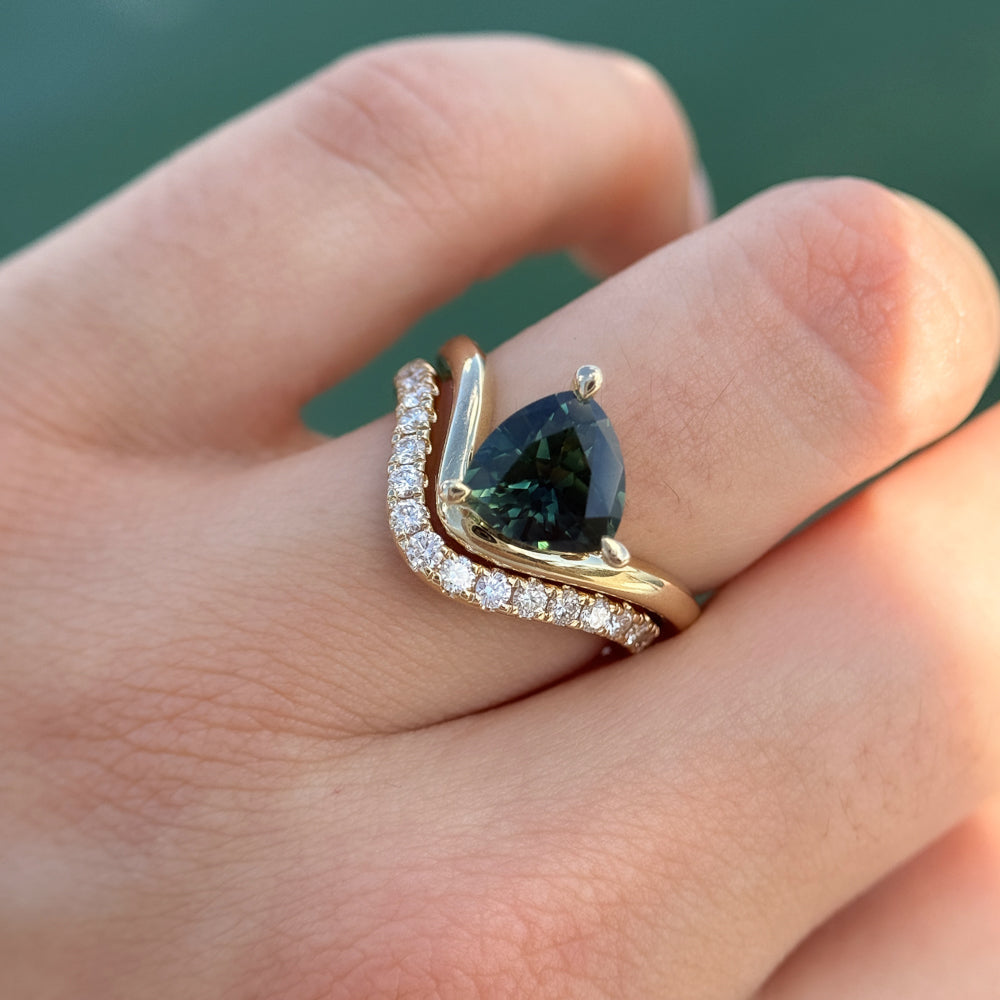 Elysia Triliant Wedder Ring